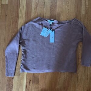 Treasure & bond off the shoulder sweater